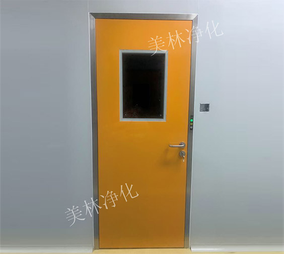 橙色钢质门